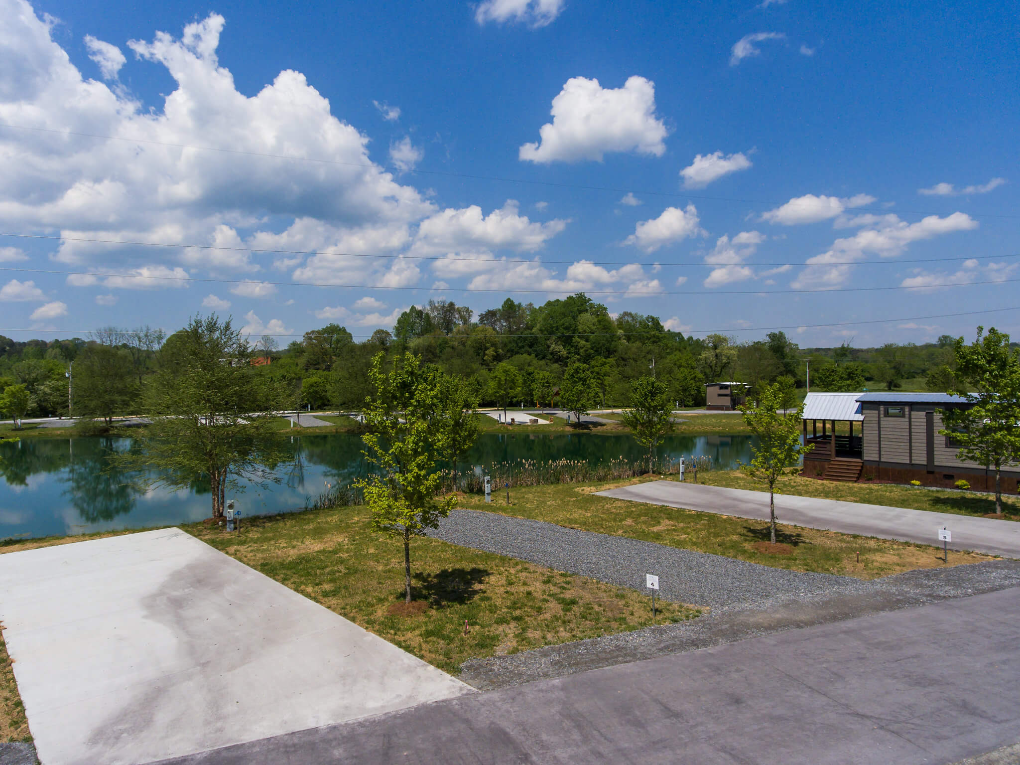 RV lots at Waterside at Blue Ridge