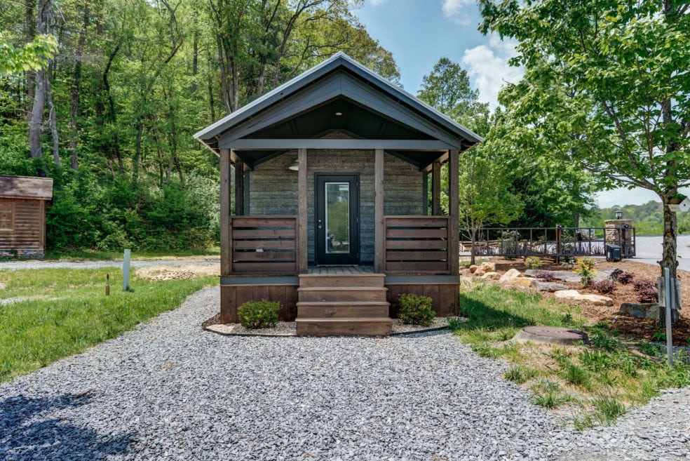 tiny home at Waterside at Blue Ridge