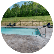 Outdoor pool at Waterside at Blue Ridge