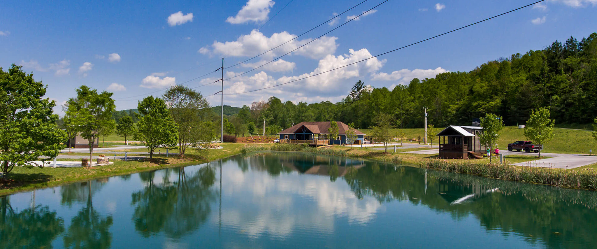 beautiful view at Waterside at Blue Ridge