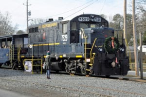 train on blue ridge scenic railway